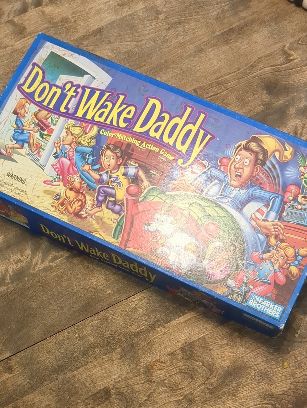 Vintage 1992 Don't Wake Daddy Board Game